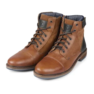 Lace Up Boots*Bullboxer Ankle Boots Tan/Cognac 791I85508Dcobksu