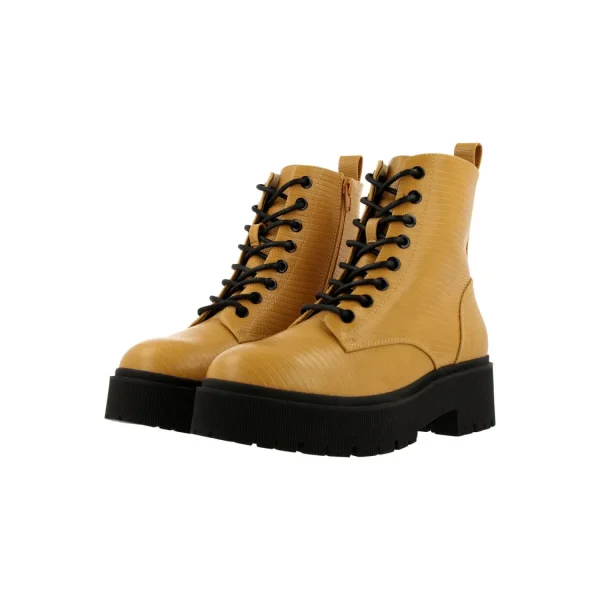 Lace Up Boots*Bullboxer Ankle Boots Yellow 137500F6Sbcurytd