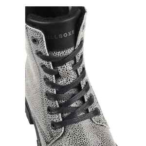 Boots*Bullboxer Boots Black/White Ajs500E6L_Whibkb