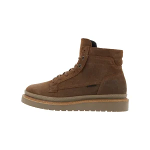 Lace Up Boots*Bullboxer Boots Brown 129N50016Abrwnsu