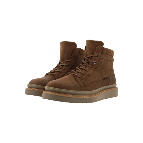 Lace Up Boots*Bullboxer Boots Brown 129N50016Abrwnsu