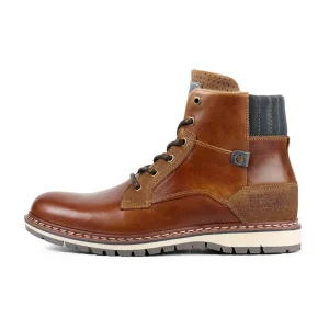 Lace Up Boots*Bullboxer Boots Cognac 877K55858A2499Su