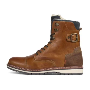 Lace Up Boots*Bullboxer Boots Cognac 877K85850Atanosu