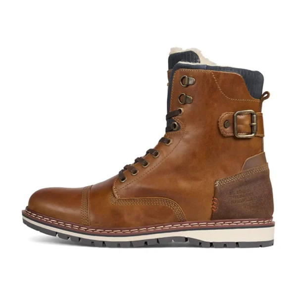 Lace Up Boots*Bullboxer Boots Cognac 877K85850Atanosu