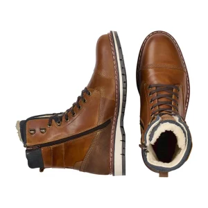 Lace Up Boots*Bullboxer Boots Cognac 877K85850Atanosu