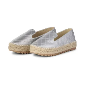 Espadrilles*Bullboxer Espadrilles Silver 155016F4S_Slvrtd