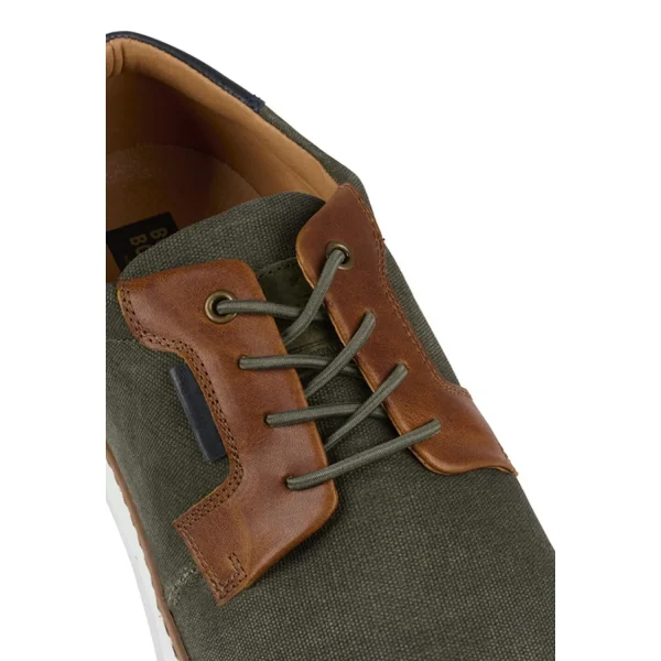 Sporty Lace Ups*Bullboxer Lace-Up Green 628K21101Ct115Su