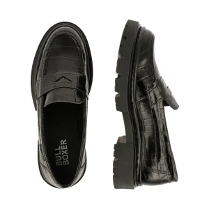 Loafers*Bullboxer Loafer Black 610000E4L_Blcktd