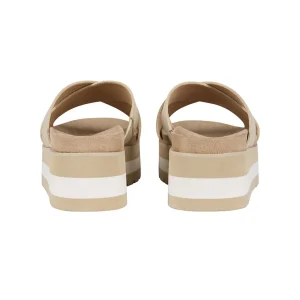 Heeled Mules*Bullboxer Mules Beige 078036F2S_Pltntd