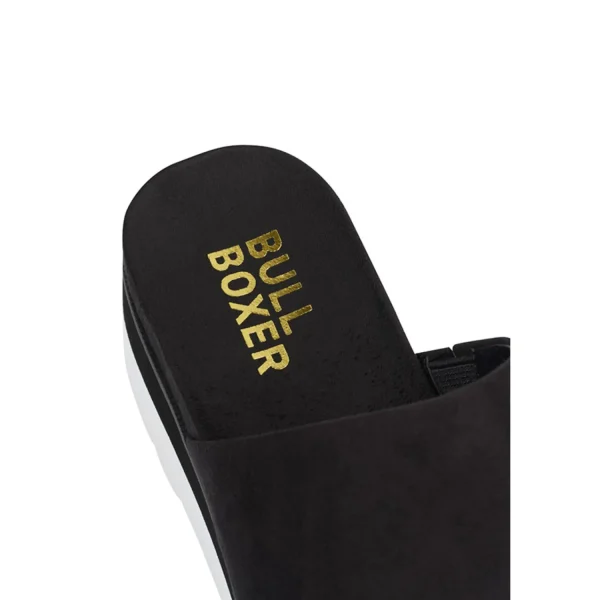 Heeled Mules*Bullboxer Mules Black 078024F2T_Bbkktd