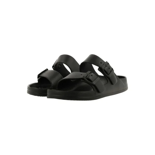 Mules*Bullboxer Pool Slides Black 002001F1S_Blcksu