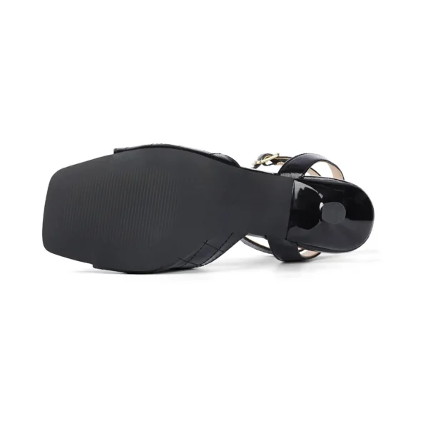 Sandals*Bullboxer Sandal With Heel Black 156000F2S_Blcktd