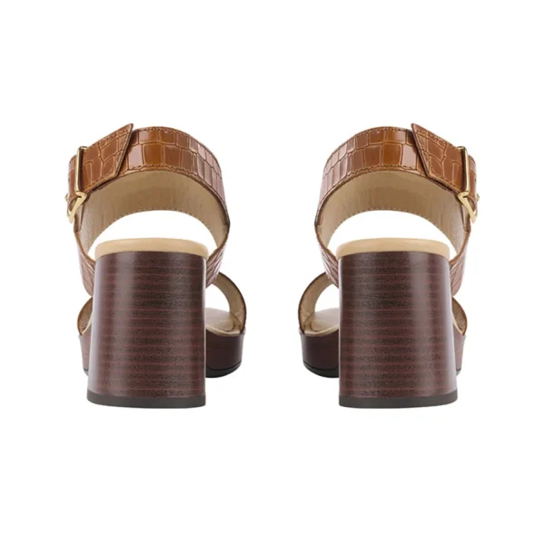 Sandals*Bullboxer Sandal With Heel Brown 256001E2L_Tanntd