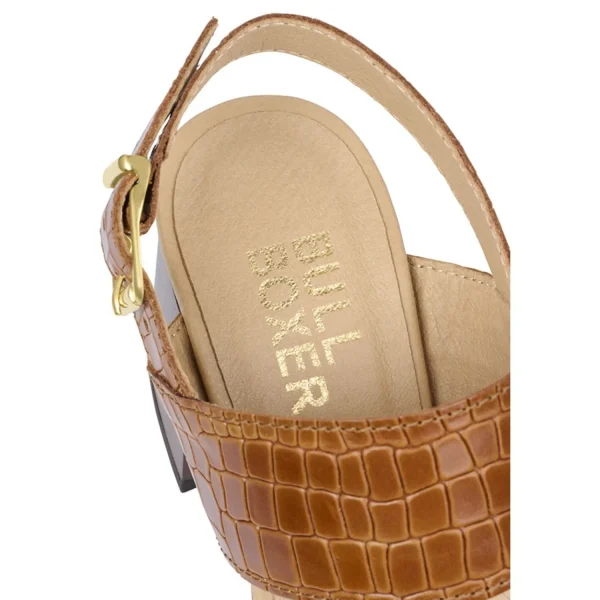Sandals*Bullboxer Sandal With Heel Brown 256001E2L_Tanntd