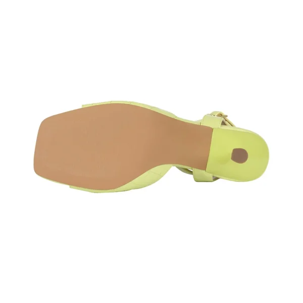 Sandals*Bullboxer Sandal With Heel Lime 156000F2S_Limetd