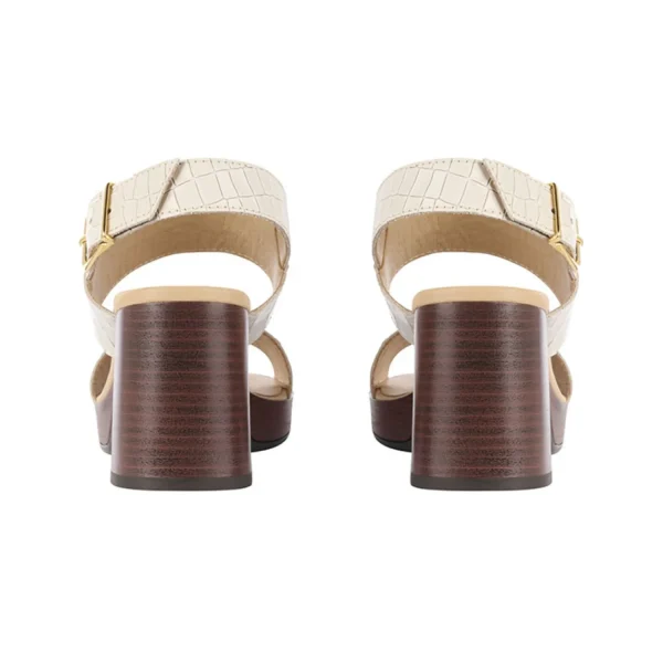 Sandals*Bullboxer Sandal With Heel Offwhite 256001E2L_Cremtd