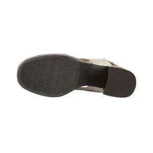 Sandals*Bullboxer Sandal With Heel Offwhite 256001E2L_Cremtd