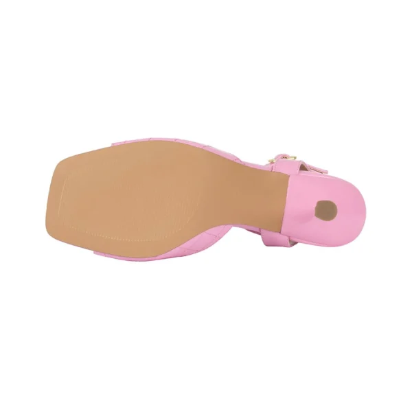 Sandals*Bullboxer Sandal With Heel Pink 156000F2S_Pinktd