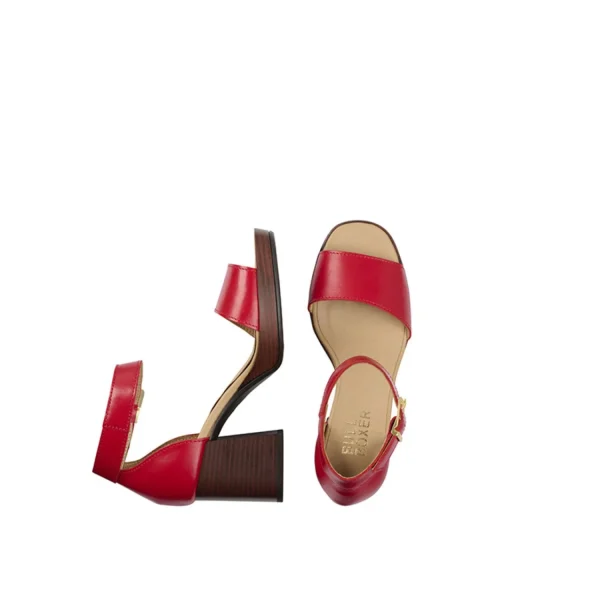 Sandals*Bullboxer Sandal With Heel Red 256000E2L_Reddtd