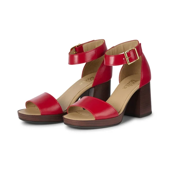 Sandals*Bullboxer Sandal With Heel Red 256000E2L_Reddtd