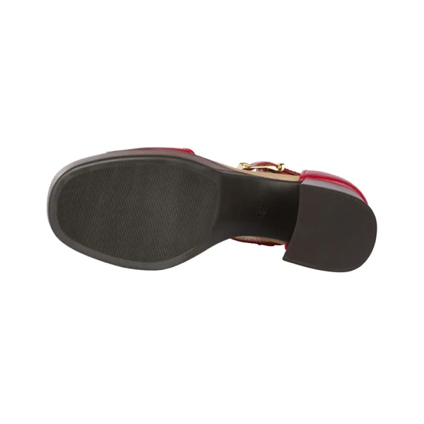 Sandals*Bullboxer Sandal With Heel Red 256000E2L_Reddtd