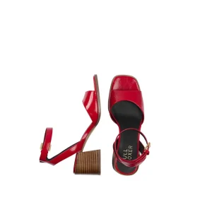 Sandals*Bullboxer Sandal With Heel Red 202000F2S_Reddtd
