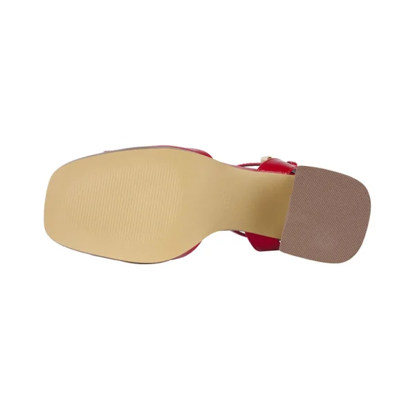 Sandals*Bullboxer Sandal With Heel Red 202000F2S_Reddtd