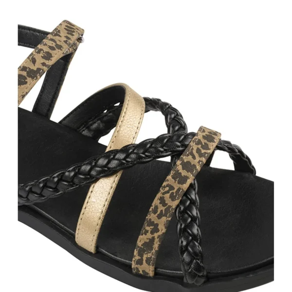 Strap Sandals*Bullboxer Sandals Black Alm017F1S_Bkcakb