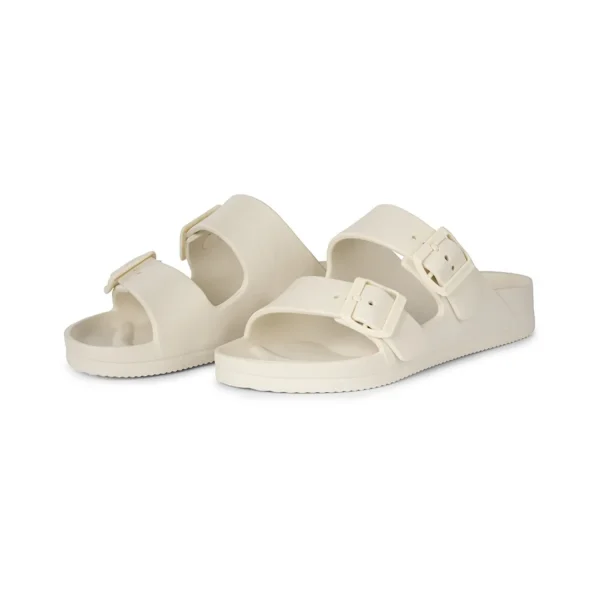 Flat Mules*Bullboxer Slides Offwhite 002000F1S_Ofwhtd
