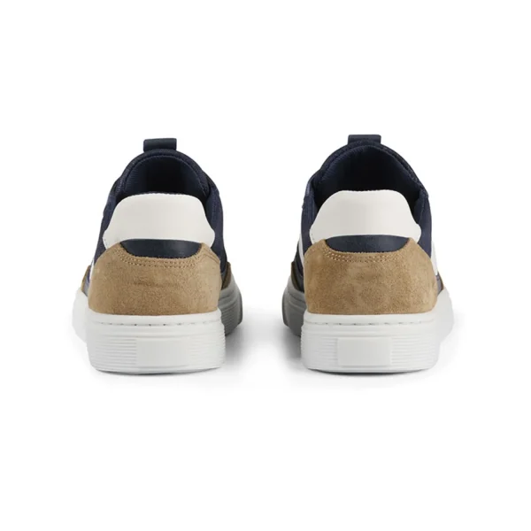 Sneakers*Bullboxer Sneaker Beige-Navy Aop009E5L_Benykb