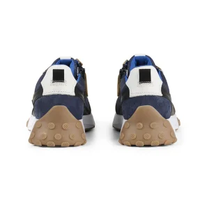 Sneakers*Bullboxer Sneaker Beige-Navy Atp001E5Labenykb