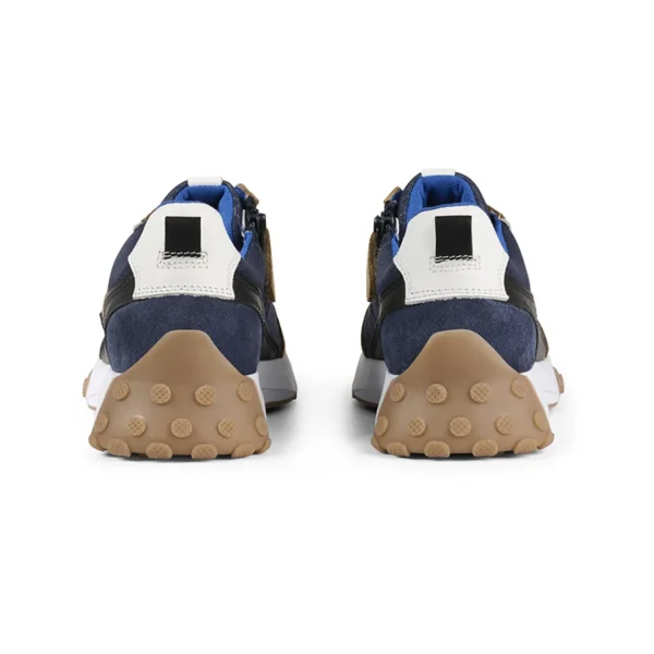 Sneakers*Bullboxer Sneaker Beige-Navy Atp001E5Labenykb