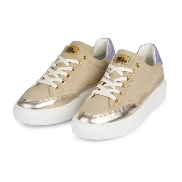 Sneaker Low*Bullboxer Sneaker Beige/Taupe 783004E5C_Plmctd