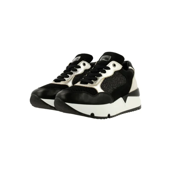 Sneaker Low*Bullboxer Sneaker Black 323020E5L_Bksvtd