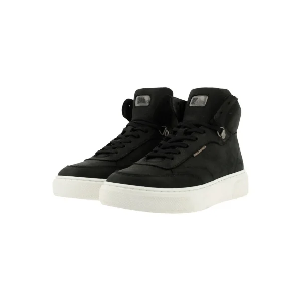 Sneaker High*Bullboxer Sneaker Black 783500E6L_Bkwhtd