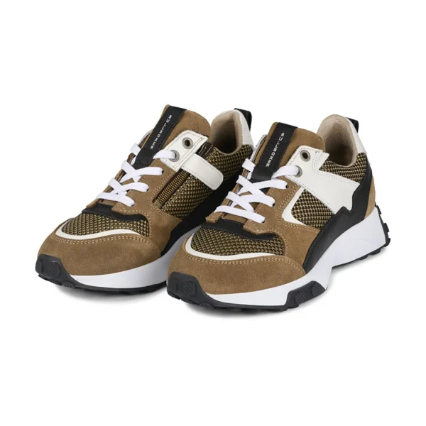 Sneakers*Bullboxer Sneaker Black-Grey Atp001E5Labkgykb