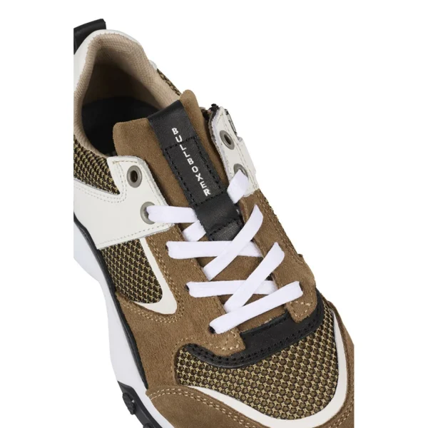 Sneakers*Bullboxer Sneaker Black-Grey Atp001E5Labkgykb