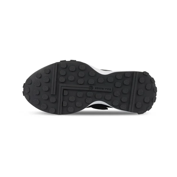 Sneakers*Bullboxer Sneaker Black-Grey Atp001E5Labkgykb