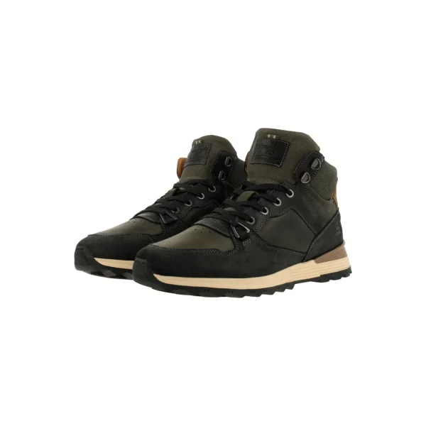 Sneaker High*Bullboxer Sneaker Green 373K50805Folbtsu