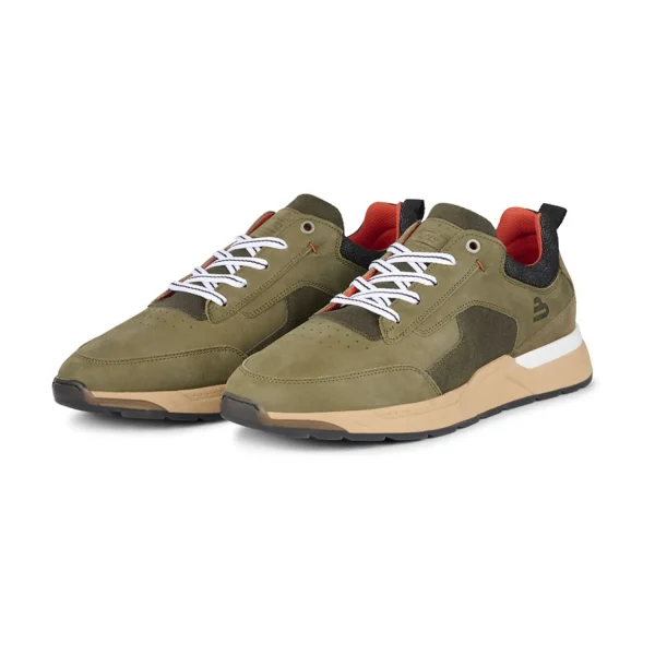 Sneaker Low*Bullboxer Sneaker Green 855P21793Aolbksu