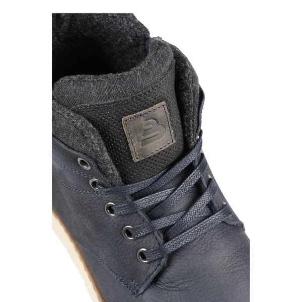 Sneaker High*Bullboxer Sneaker High Black/Cognac 628K50861Anacgsu