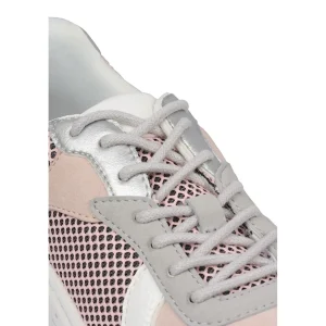 Sneaker Low*Bullboxer Sneaker Light Grey/Pink 077034F5S_Lgpntd