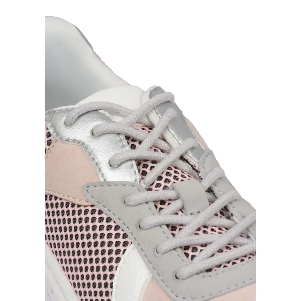 Sneaker Low*Bullboxer Sneaker Light Grey/Pink 077034F5S_Lgpntd