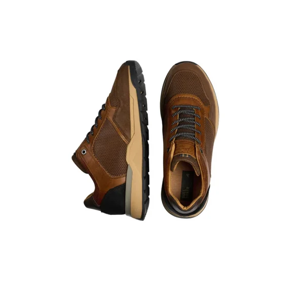 Sneaker Low*Bullboxer Sneaker Low Cognac 855K25973Mcobbsu