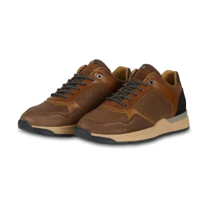 Sneaker Low*Bullboxer Sneaker Low Cognac 855K25973Mcobbsu