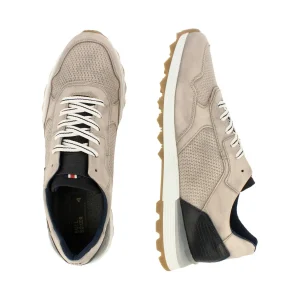 Sneaker Low*Bullboxer Sneaker Sand/Blue 373K20438Cwsansu