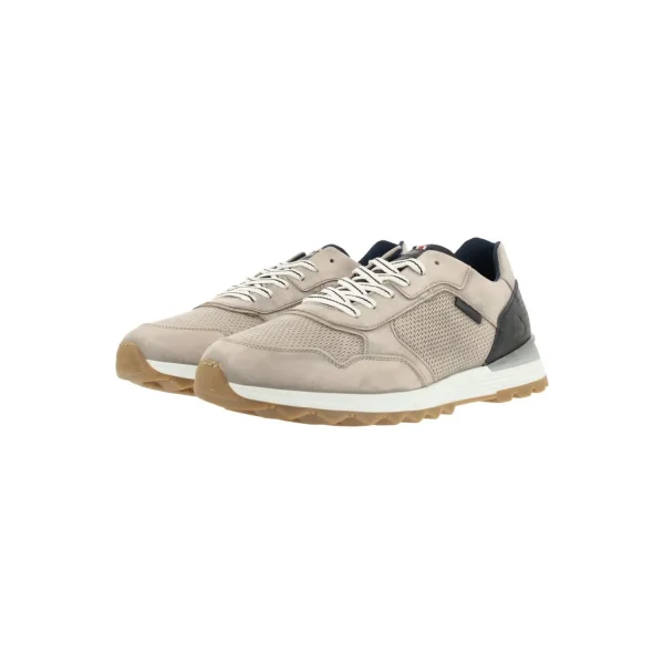Sneaker Low*Bullboxer Sneaker Sand/Blue 373K20438Cwsansu