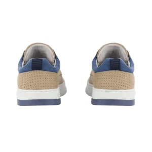 Sneaker Low*Bullboxer Sneaker Sand/Blue 616P21797Abedesu