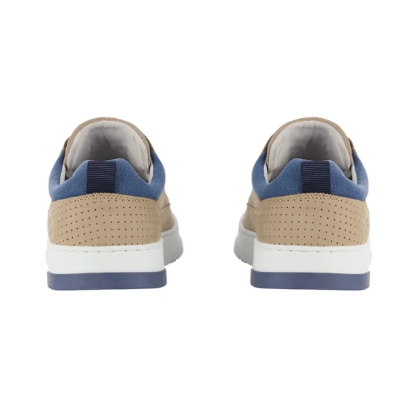 Sneaker Low*Bullboxer Sneaker Sand/Blue 616P21797Abedesu