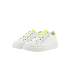 Sneakers*Bullboxer Sneaker White Yellow Alg000E5L_Wyllkb